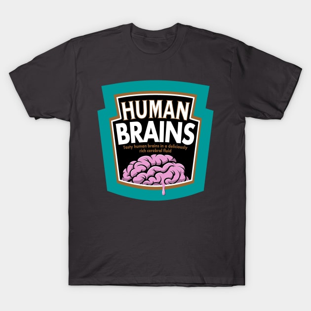 Human Brains T-Shirt by synaptyx